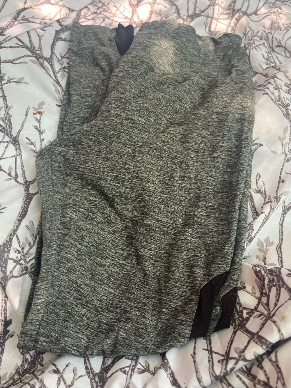 No Boundaries Heather Gray Leggings